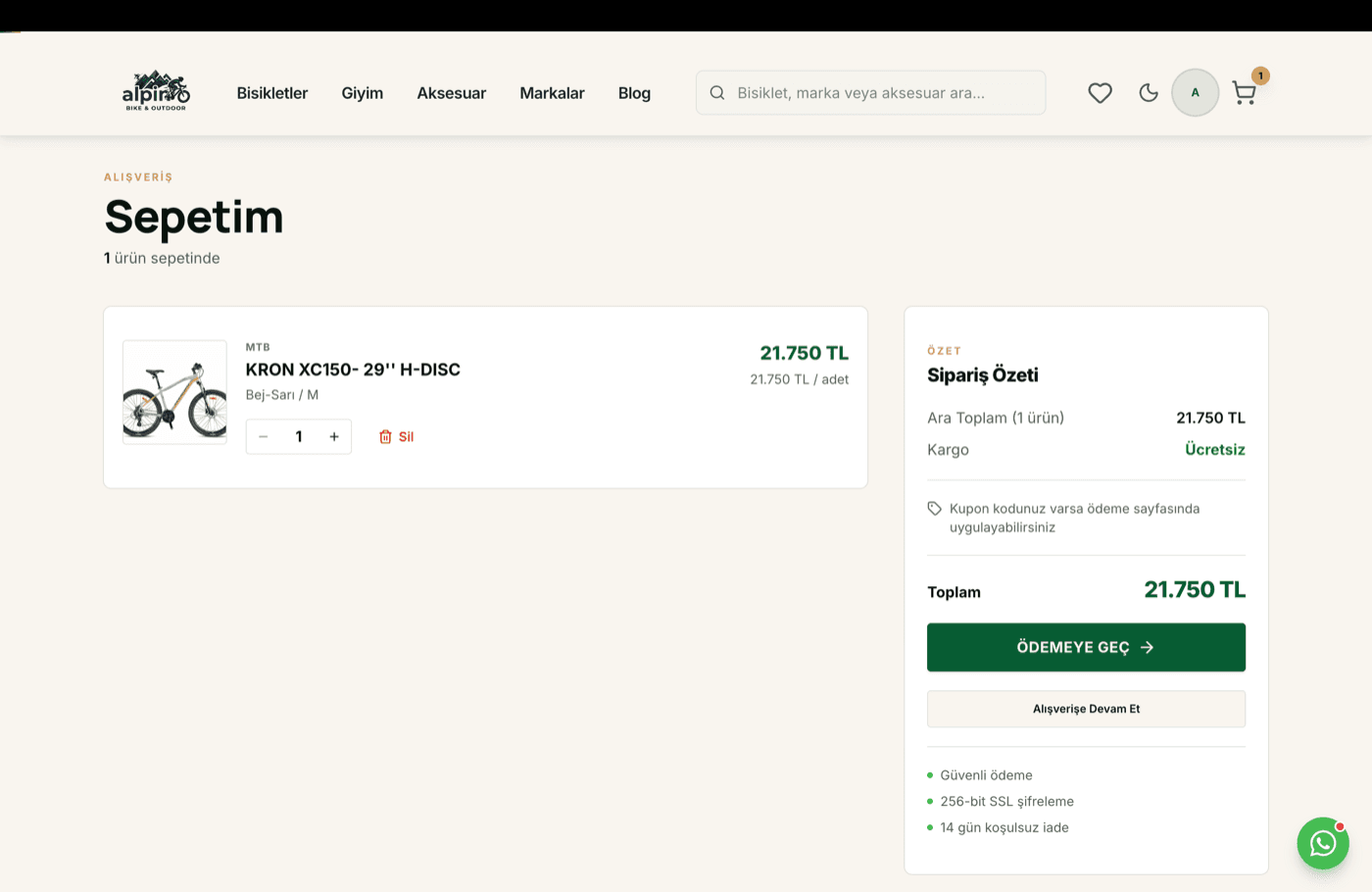 Cart & Checkout